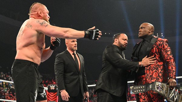 Brock Lesnar Bobby Lashley