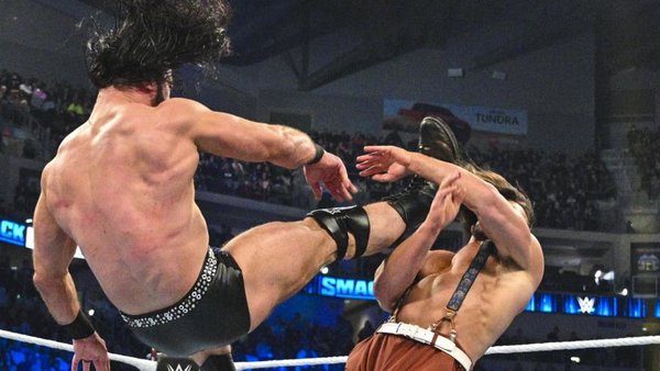 Drew McIntyre Madcap Moss Claymore Kick