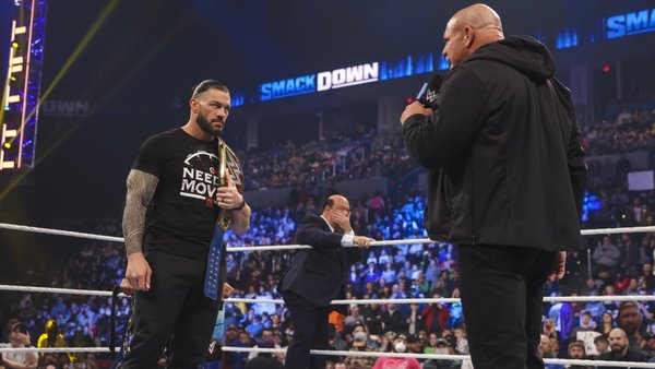 Roman Reigns Goldberg Paul Heyman