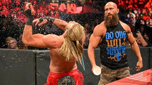 WWE Raw Dolph Ziggler Tommaso Ciampa