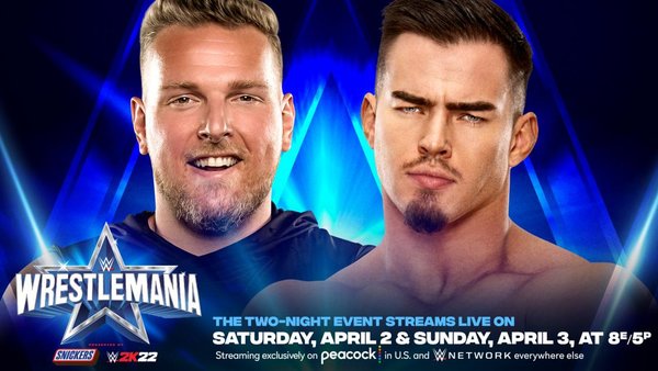 WWE WrestleMania 38 Pat McAfee Austin Theory