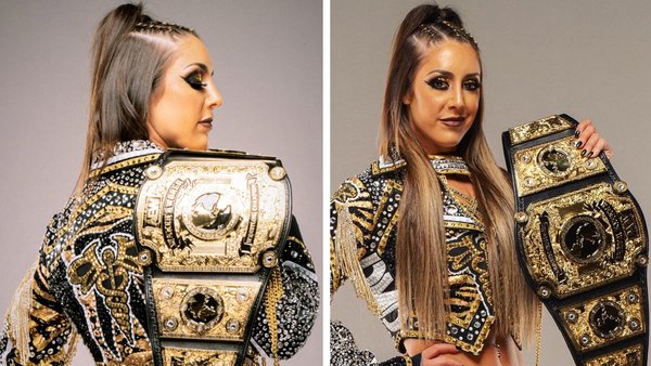 New Details On AEW's Latest Women's World Championship Belt