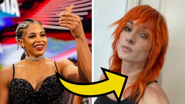 Bianca Belair Becky Lynch New Hair