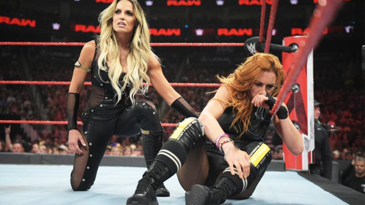 WWE’s Becky Lynch Taken Into “Custody” Due To Trish Stratus