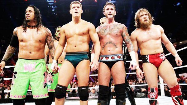 CM Punk & Daniel Bryan vs The Shield 11 November 2013 Cody Rhodes Usos