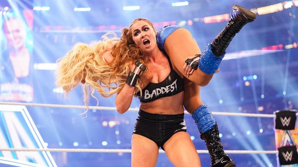 WWE WrestleMania 38 Ronda Rousey Charlotte Flair