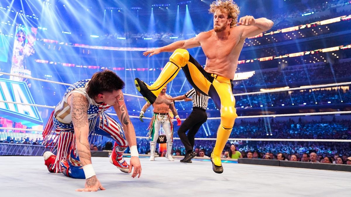 Logan Paul On WWE WrestleMania 38 Debut: "I'm Good At This"