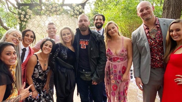 Corey Graves Carmella Wedding Jon Moxley