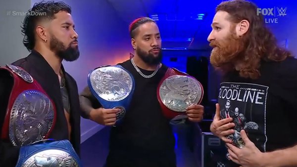 The Usos Sami Zayn