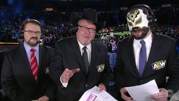 Jim Ross Excalibur Tony Schiavone AEW