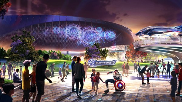 Marvel Avengers Campus Disneyland Paris Avengers Assemble Flight Force