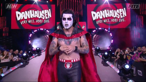 Danhausen Shows Off Very Evil Side On AEW Dark - WrestleTalk