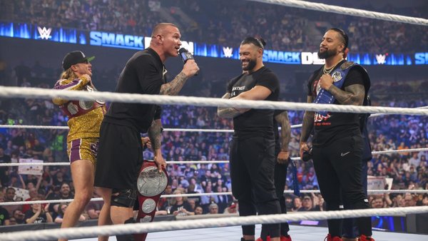 Randy Orton Riddle RK-Bro The Bloodline Usos Roman Reigns