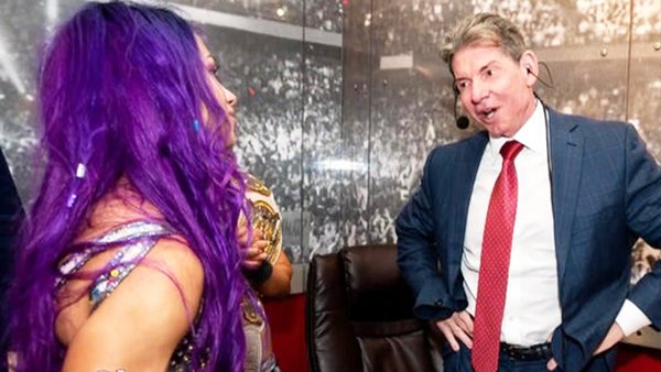 Sasha Banks Vince McMahon