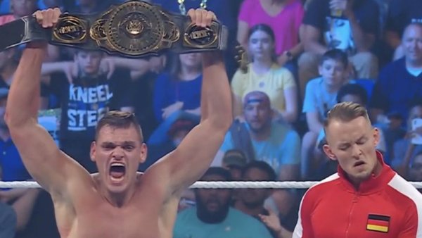 Gunther Ludwig Kaiser WWE Intercontinental Title