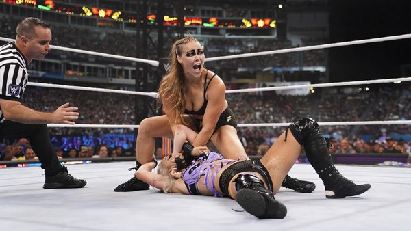 WWE SummerSlam 2022 Ronda Rousey Liv Morgan