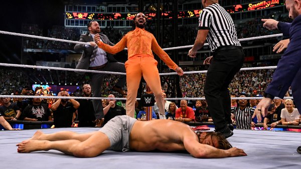 WWE SummerSlam 2022 Seth Rollins Riddle
