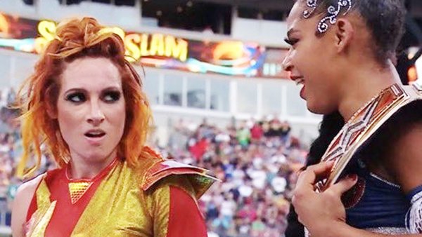 WWE SummerSlam 2022 Becky Lynch Bianca Belair