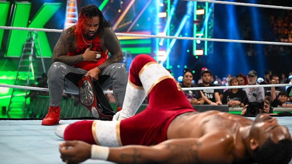 WWE Money In The Bank 2022 Jimmy Uso Montez Ford