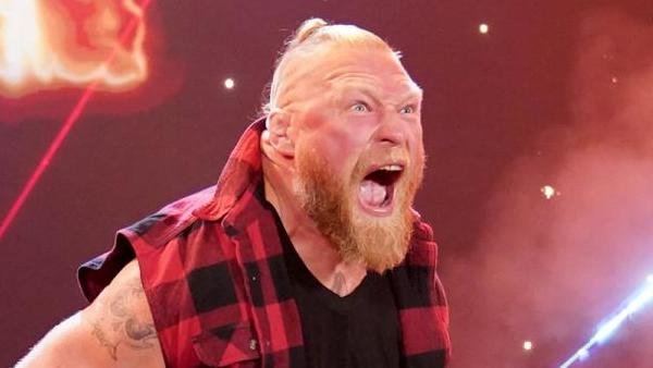 Brock Lesnar Angry