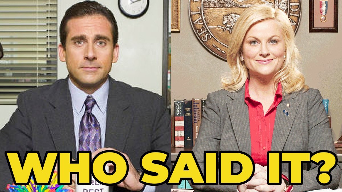 The Office Or Parks And Recreation Quiz: Who Said It - Michael Scott Or  Leslie Knope?
