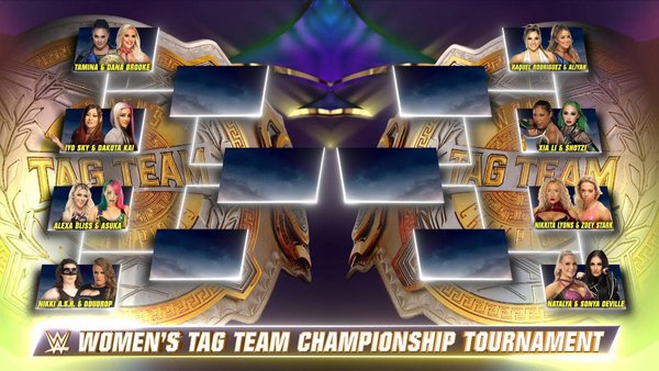 WWE Reveals Women s Tag Team Title Tournament Bracket
