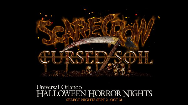 Universal Orlando Halloween Horror Nights Scarecrow Cursed Soil