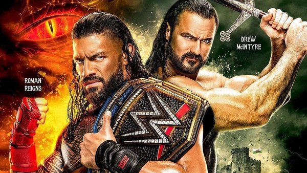 WWE Clash at the Castle Roman Reigns Drew McIntyre