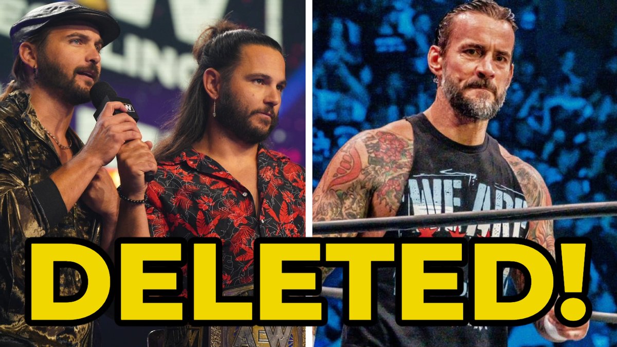 CM Punk, Kenny Omega, The Young Bucks Deleted From AEW Dynamite Open