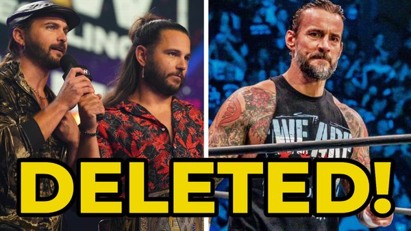 The Young Bucks CM Punk deleted