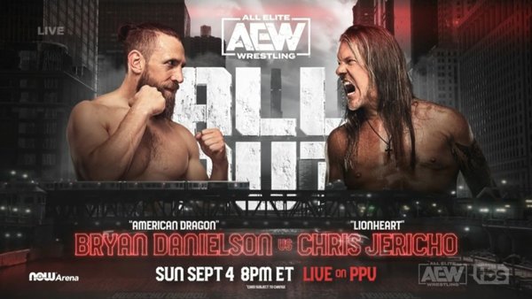 AEW All Out 2022 Bryan Danielson Chris Jericho