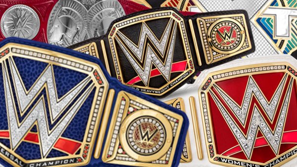 WWE title belts