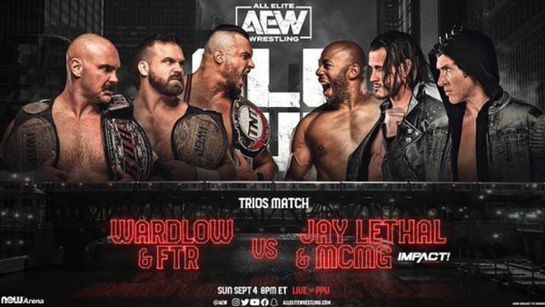 AEW All Out 2022 Wardlow FTR Jay Lethal Motor City Machine Guns