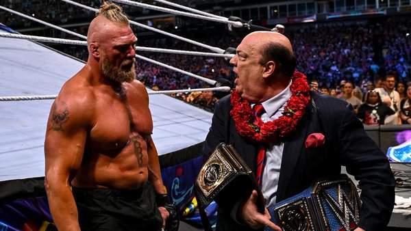 WWE SummerSlam 2022 Brock Lesnar Paul Heyman