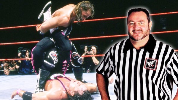 Bret Hart Shawn Michaels Tim White WWE Survivor Series 1997