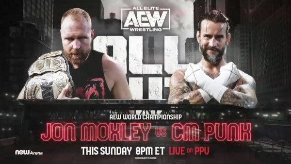 AEW All Out 2022 Jon Moxley CM Punk
