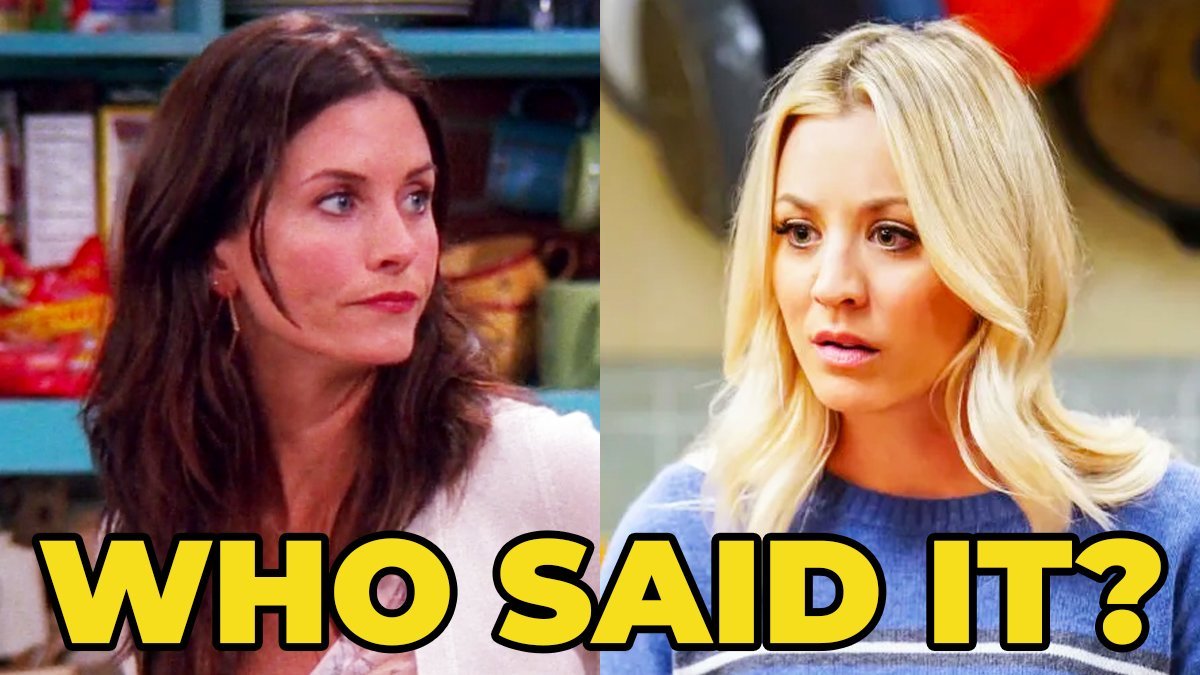 The Big Bang Theory Or Friends Quiz: Who Said It