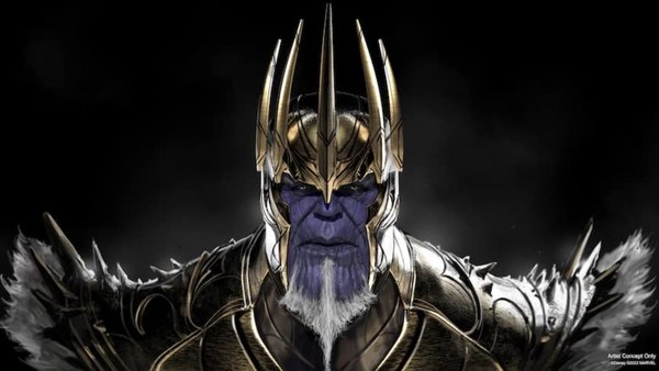 Disneyland King Thanos Avengers Campus