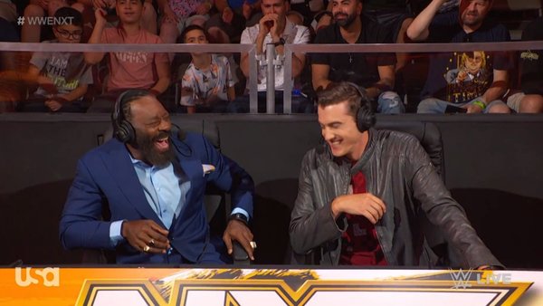 Booker T Vic Joseph WWE NXT Commentary