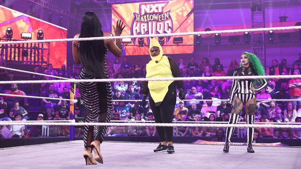 WWE NXT Halloween Havoc 2022 Shotzi Quincy Elliott Lash Legend