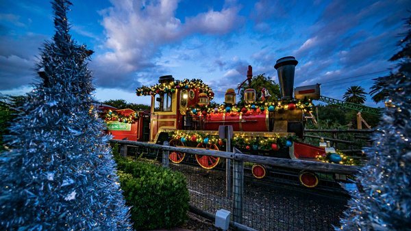 Busch Gardens Tampa Bay Train