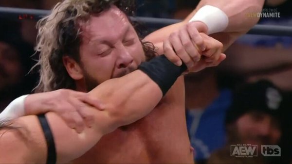 Kenny Omega BITES A MAN