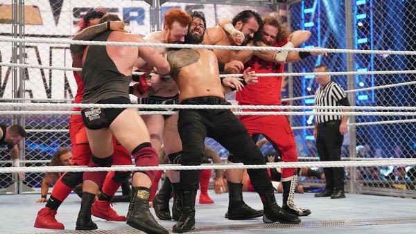 WWE Survivor Series 2022: WarGames Roman Reigns The Bloodline Sheamus Drew McIntyre Sami Zayn