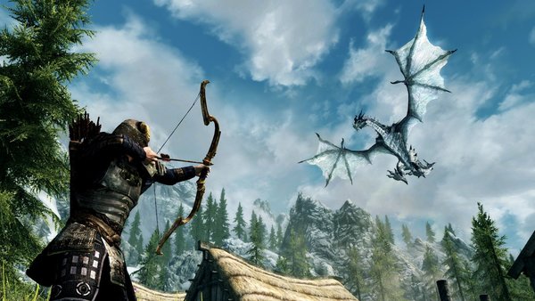 skyrim archery