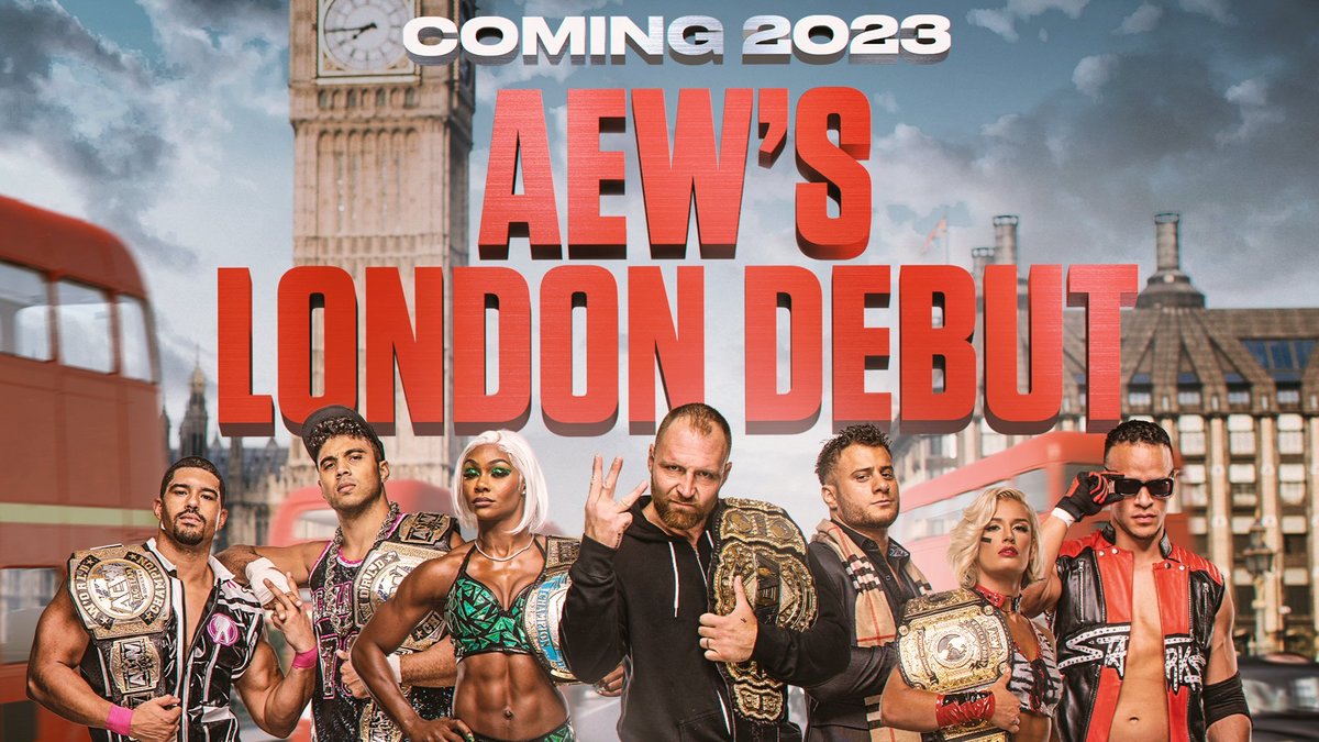 AEW Confirms London, UK Show For 2023, BUT...