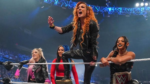 Becky Lynch Alexa Bliss Mia Yim Bianca Belair