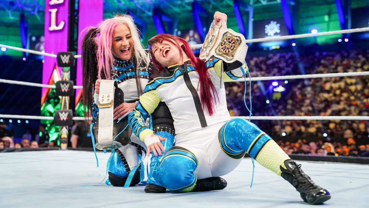 New WWE Women's Tag Champs Crowned At Crown Jewel 2022