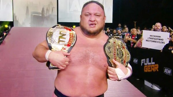 AEW Full Gear 2022 Samoa Joe