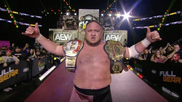 AEW Full Gear 2022 Samoa Joe