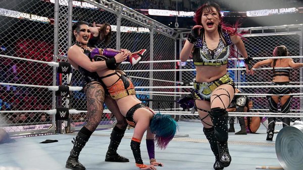 Rhea Ripley Asuka IYO SKY WWE Survivor Series WarGames 2022